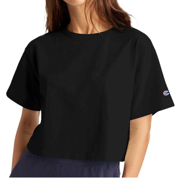 Women's Heritage Jersey Crop T-Shirt Thumbnail