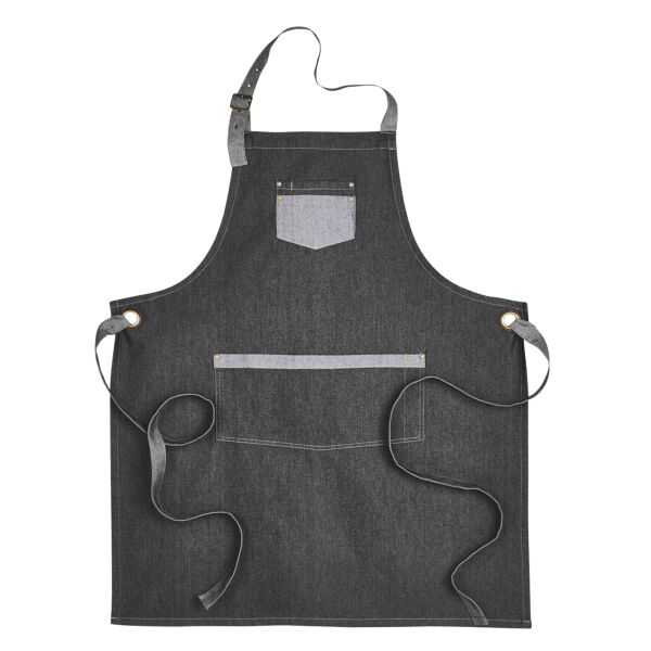 Domain Contrast Denim Bib Apron Thumbnail