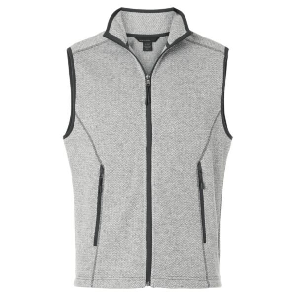 Men's Jasper Jacquard Fleece Vest Thumbnail