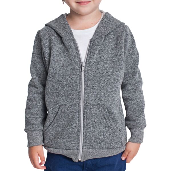 RSAMT197 Toddler Salt and Pepper Zip Hoody Thumbnail