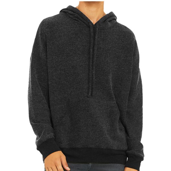 Unisex FWD Fashion Sueded Fleece Hoodie Sweatshirt Thumbnail