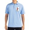 Cutter & Buck Virtue Eco Pique Tile Print Recycled Mens Polo Thumbnail
