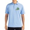 Cutter & Buck Virtue Eco Pique Tile Print Recycled Mens Polo Thumbnail