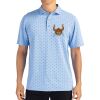 Cutter & Buck Virtue Eco Pique Tile Print Recycled Mens Polo Thumbnail