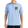 Cutter & Buck Virtue Eco Pique Tile Print Recycled Mens Polo Thumbnail