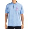 Cutter & Buck Virtue Eco Pique Tile Print Recycled Mens Polo Thumbnail
