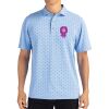 Cutter & Buck Virtue Eco Pique Tile Print Recycled Mens Polo Thumbnail