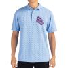 Cutter & Buck Virtue Eco Pique Tile Print Recycled Mens Polo Thumbnail