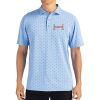 Cutter & Buck Virtue Eco Pique Tile Print Recycled Mens Polo Thumbnail