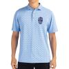 Cutter & Buck Virtue Eco Pique Tile Print Recycled Mens Polo Thumbnail