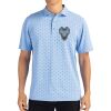 Cutter & Buck Virtue Eco Pique Tile Print Recycled Mens Polo Thumbnail