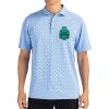 Cutter & Buck Virtue Eco Pique Tile Print Recycled Mens Polo Thumbnail