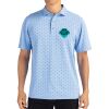 Cutter & Buck Virtue Eco Pique Tile Print Recycled Mens Polo Thumbnail