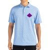 Cutter & Buck Virtue Eco Pique Tile Print Recycled Mens Polo Thumbnail