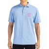 Cutter & Buck Virtue Eco Pique Tile Print Recycled Mens Polo Thumbnail
