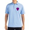 Cutter & Buck Virtue Eco Pique Tile Print Recycled Mens Polo Thumbnail