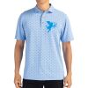 Cutter & Buck Virtue Eco Pique Tile Print Recycled Mens Polo Thumbnail