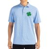 Cutter & Buck Virtue Eco Pique Tile Print Recycled Mens Polo Thumbnail