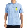 Cutter & Buck Virtue Eco Pique Tile Print Recycled Mens Polo Thumbnail