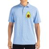 Cutter & Buck Virtue Eco Pique Tile Print Recycled Mens Polo Thumbnail