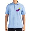 Cutter & Buck Virtue Eco Pique Tile Print Recycled Mens Polo Thumbnail
