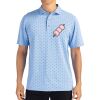 Cutter & Buck Virtue Eco Pique Tile Print Recycled Mens Polo Thumbnail