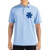 Cutter & Buck Virtue Eco Pique Tile Print Recycled Mens Polo Thumbnail